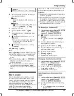 Предварительный просмотр 45 страницы Panasonic KX-TG454SK Operating Instructions Manual