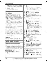 Предварительный просмотр 46 страницы Panasonic KX-TG454SK Operating Instructions Manual