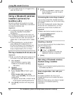 Предварительный просмотр 54 страницы Panasonic KX-TG454SK Operating Instructions Manual