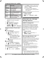 Предварительный просмотр 58 страницы Panasonic KX-TG454SK Operating Instructions Manual