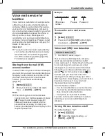 Предварительный просмотр 63 страницы Panasonic KX-TG454SK Operating Instructions Manual