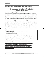 Предварительный просмотр 90 страницы Panasonic KX-TG454SK Operating Instructions Manual