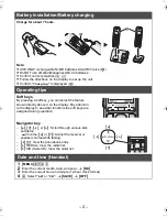 Предварительный просмотр 98 страницы Panasonic KX-TG454SK Operating Instructions Manual