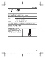 Предварительный просмотр 5 страницы Panasonic KX-TG4711C Operating Instructions Manual