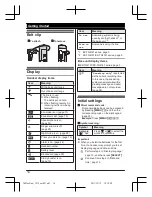 Предварительный просмотр 14 страницы Panasonic KX-TG4711C Operating Instructions Manual