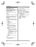 Предварительный просмотр 30 страницы Panasonic KX-TG4711C Operating Instructions Manual