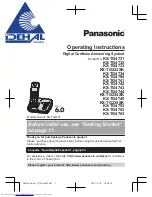 Panasonic KX-TG4731 Operating Instructions Manual preview