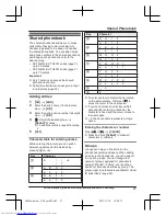 Preview for 21 page of Panasonic KX-TG4731 Operating Instructions Manual