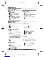 Preview for 22 page of Panasonic KX-TG4731 Operating Instructions Manual