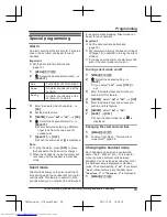 Preview for 29 page of Panasonic KX-TG4731 Operating Instructions Manual