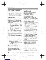 Preview for 32 page of Panasonic KX-TG4731 Operating Instructions Manual