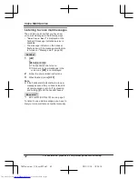 Preview for 42 page of Panasonic KX-TG4731 Operating Instructions Manual