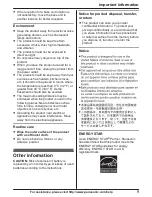 Preview for 9 page of Panasonic KX-TG4734B Operating Instructions Manual