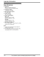 Preview for 10 page of Panasonic KX-TG4734B Operating Instructions Manual