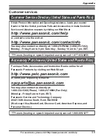 Preview for 59 page of Panasonic KX-TG4734B Operating Instructions Manual