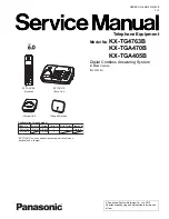 Panasonic KX-TG4763B Service Manual предпросмотр