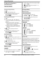 Предварительный просмотр 18 страницы Panasonic KX-TG4773B Operating Instructions Manual