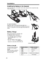 Preview for 10 page of Panasonic KX-TG5050 Operating Instructions Manual