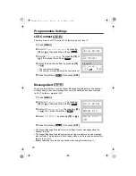 Preview for 18 page of Panasonic KX-TG5050C Operating Instructions Manual