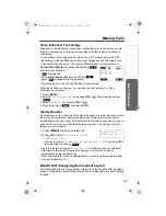 Preview for 21 page of Panasonic KX-TG5050C Operating Instructions Manual