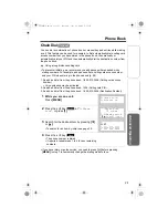 Preview for 31 page of Panasonic KX-TG5050C Operating Instructions Manual