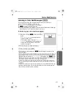 Preview for 35 page of Panasonic KX-TG5050C Operating Instructions Manual