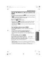 Preview for 37 page of Panasonic KX-TG5050C Operating Instructions Manual