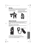 Preview for 43 page of Panasonic KX-TG5050C Operating Instructions Manual