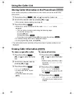 Preview for 28 page of Panasonic KX-TG5055 Operating Instructions Manual