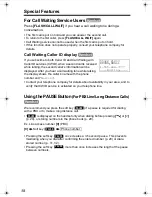 Preview for 38 page of Panasonic KX-TG5055 Operating Instructions Manual