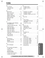 Preview for 55 page of Panasonic KX-TG5055 Operating Instructions Manual