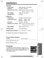 Preview for 59 page of Panasonic KX-TG5055 Operating Instructions Manual