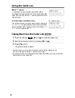 Preview for 26 page of Panasonic KX-TG5200 Operating Instructions Manual