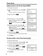 Preview for 34 page of Panasonic KX-TG5200 Operating Instructions Manual