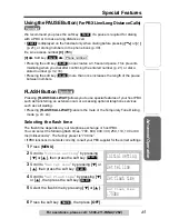 Preview for 45 page of Panasonic KX-TG5200 Operating Instructions Manual