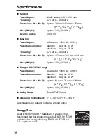 Preview for 70 page of Panasonic KX-TG5200 Operating Instructions Manual