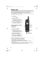 Preview for 20 page of Panasonic KX-TG5200C Operating Instructions Manual