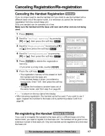 Предварительный просмотр 65 страницы Panasonic KX-TG5230 Operating Instructions Manual