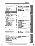 Предварительный просмотр 5 страницы Panasonic KX TG5240 - 5.8 GHz EXPANDABLE CORDLESS PHONE Operating Instructions Manual