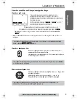 Предварительный просмотр 9 страницы Panasonic KX TG5240 - 5.8 GHz EXPANDABLE CORDLESS PHONE Operating Instructions Manual