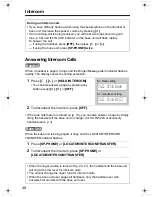 Предварительный просмотр 48 страницы Panasonic KX TG5240 - 5.8 GHz EXPANDABLE CORDLESS PHONE Operating Instructions Manual