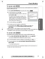 Предварительный просмотр 55 страницы Panasonic KX TG5240 - 5.8 GHz EXPANDABLE CORDLESS PHONE Operating Instructions Manual