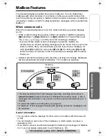 Предварительный просмотр 61 страницы Panasonic KX TG5240 - 5.8 GHz EXPANDABLE CORDLESS PHONE Operating Instructions Manual