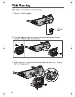 Предварительный просмотр 74 страницы Panasonic KX TG5240 - 5.8 GHz EXPANDABLE CORDLESS PHONE Operating Instructions Manual