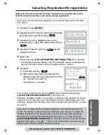 Предварительный просмотр 81 страницы Panasonic KX TG5240 - 5.8 GHz EXPANDABLE CORDLESS PHONE Operating Instructions Manual