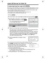 Предварительный просмотр 92 страницы Panasonic KX TG5240 - 5.8 GHz EXPANDABLE CORDLESS PHONE Operating Instructions Manual