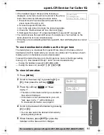 Предварительный просмотр 93 страницы Panasonic KX TG5240 - 5.8 GHz EXPANDABLE CORDLESS PHONE Operating Instructions Manual