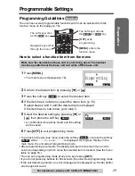 Предварительный просмотр 15 страницы Panasonic KX TG5240 - 5.8 GHz EXPANDABLE CORDLESS... Operating Instructions Manual