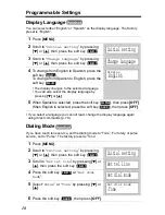 Предварительный просмотр 18 страницы Panasonic KX TG5240 - 5.8 GHz EXPANDABLE CORDLESS... Operating Instructions Manual