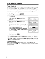 Предварительный просмотр 20 страницы Panasonic KX TG5240 - 5.8 GHz EXPANDABLE CORDLESS... Operating Instructions Manual